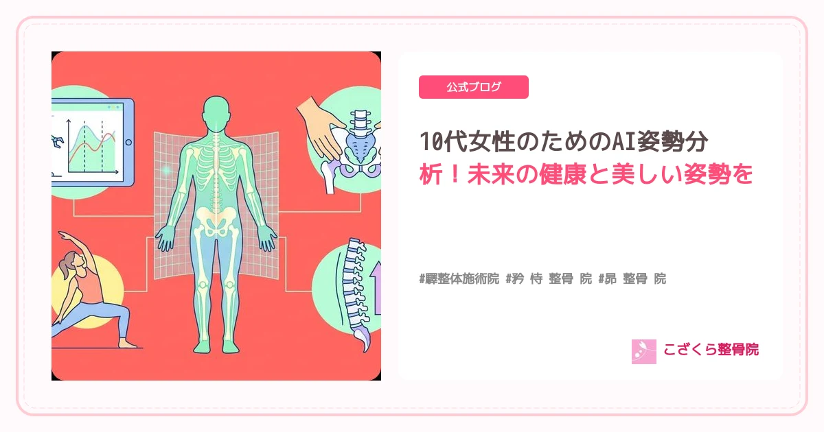 10代女性のためのAI姿勢分析！未来の健康と美しい姿勢を手に入れる秘訣