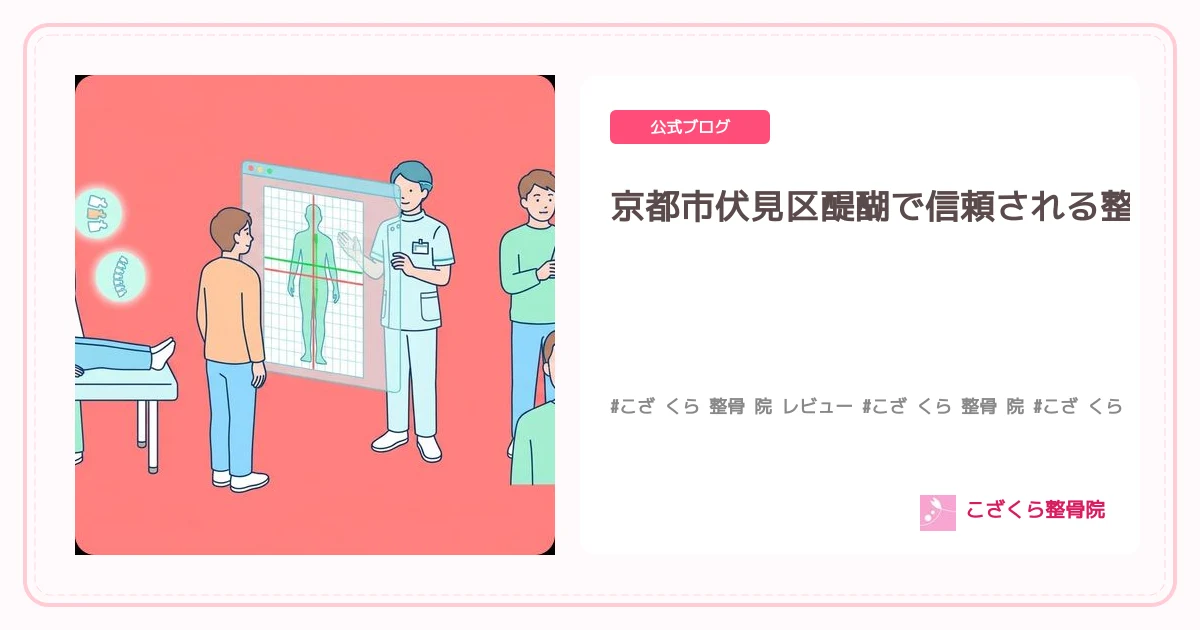 京都市伏見区醍醐で信頼される整骨院の秘訣とは？こざくら整骨院に寄せられる患者様のリアルな声と評判